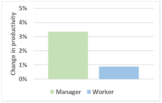 Comparativa Productividad Directivos-empleados